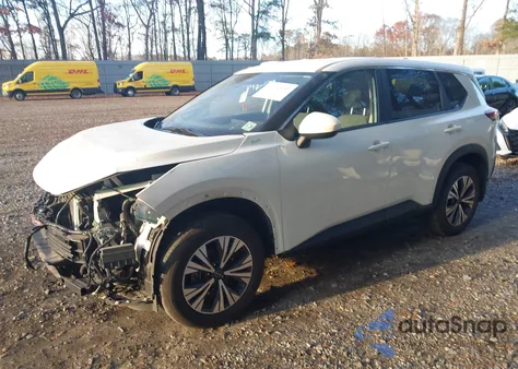 2023 Nissan Rogue Sv Intelligent Awd из США, поврежденный, VIN JN8BT3BB0PW355696
